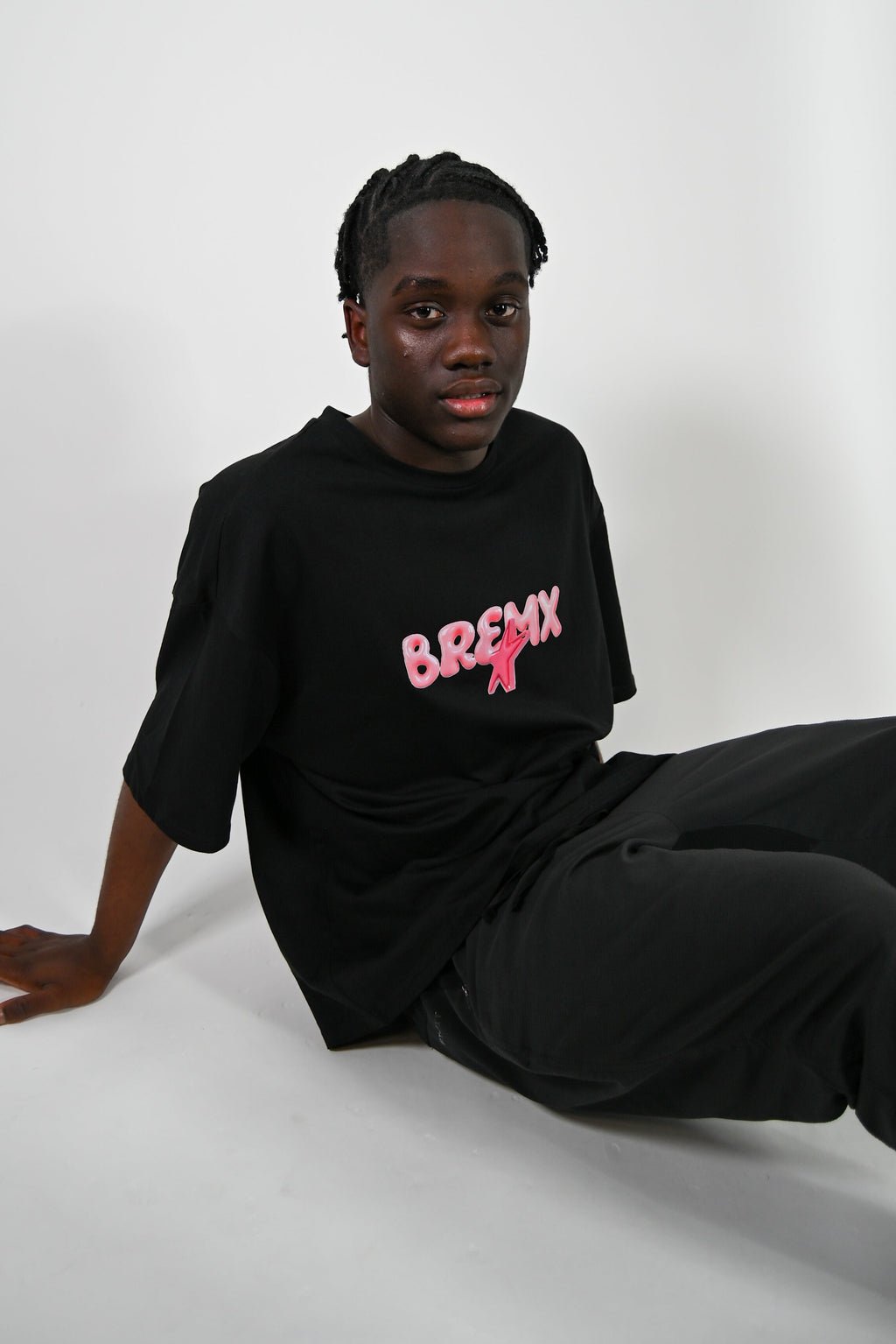 T-Shirt BLACK Oversize Vision