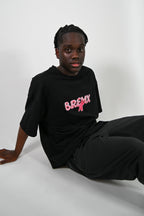 T-Shirt BLACK Oversize Vision