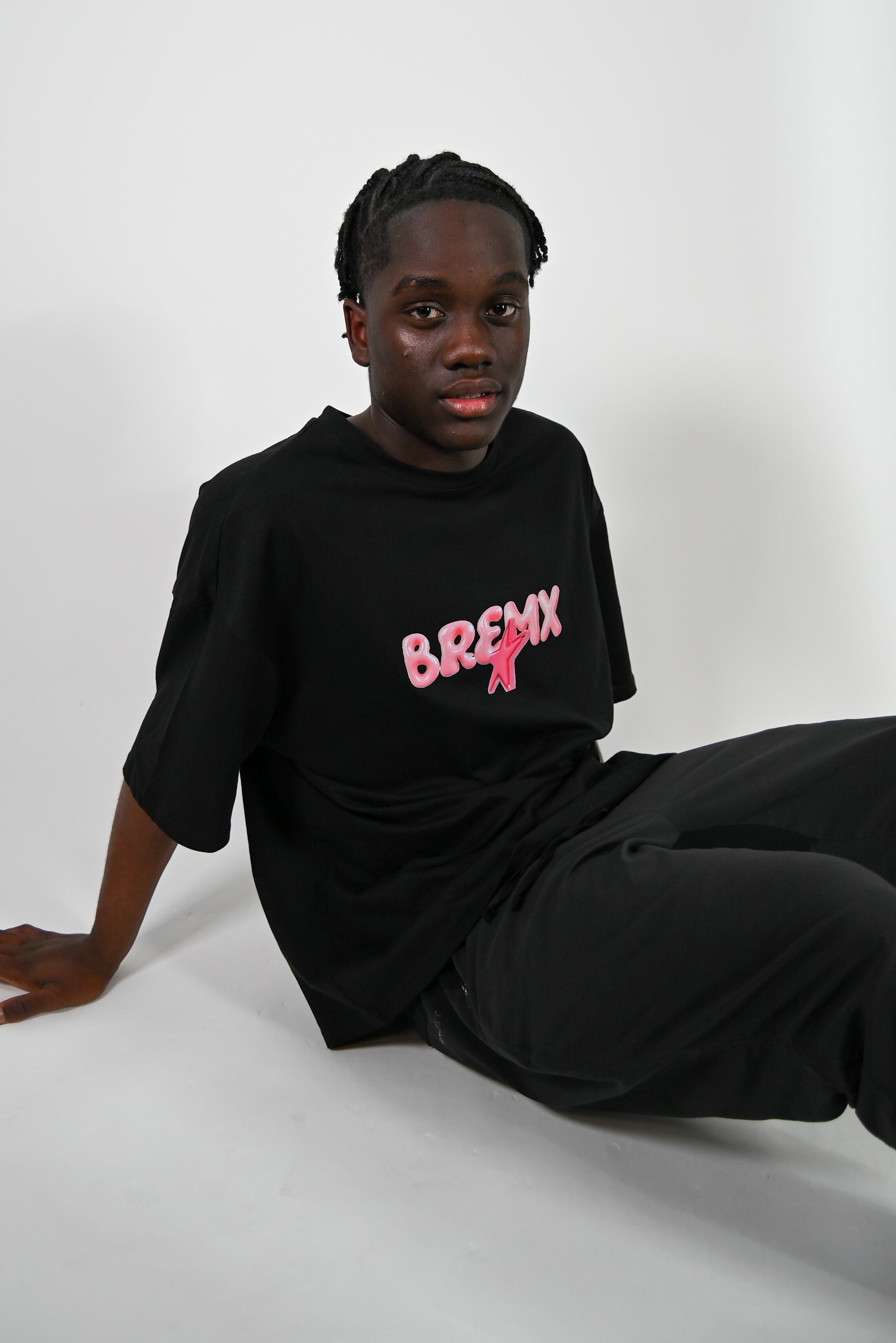 T-Shirt BLACK Oversize Vision