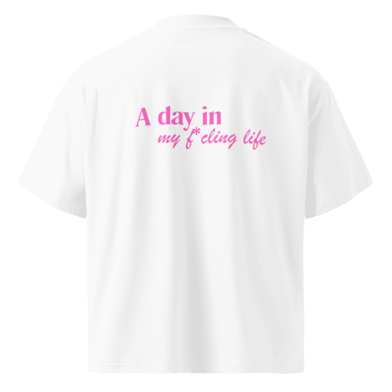T-Shirt WHITE Oversize Vision