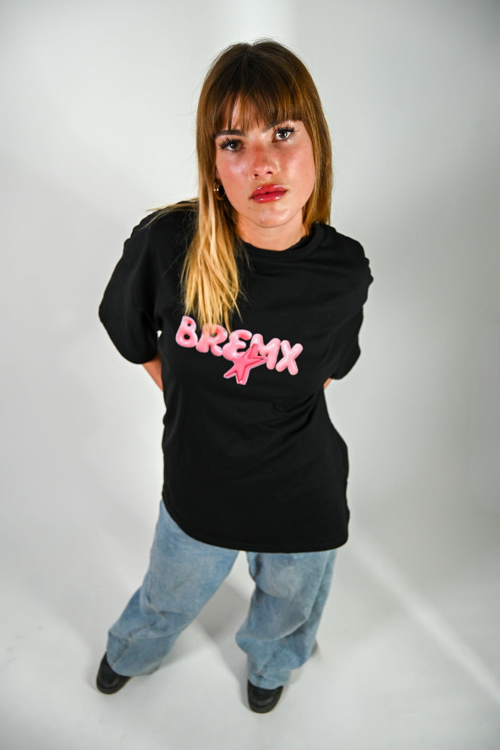 T-Shirt BLACK Oversize Vision