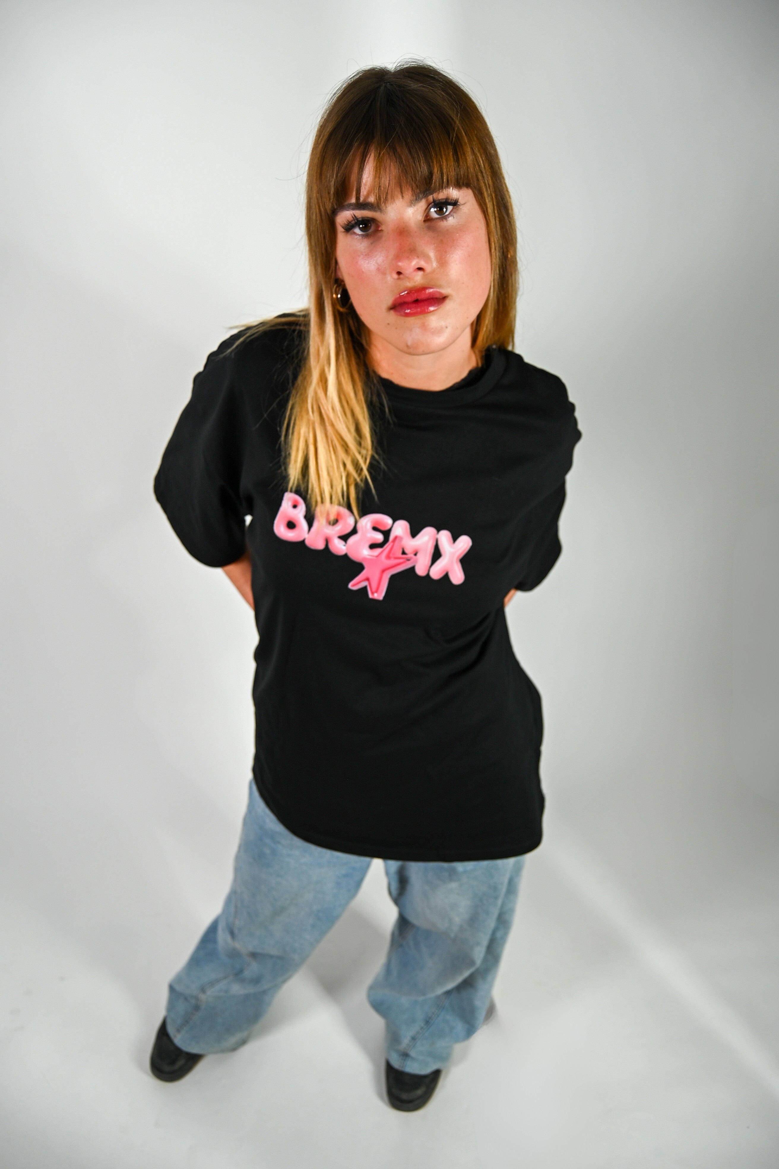 T-Shirt BLACK Oversize Vision